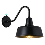Gooseneck Barn-lights Outdoor Fixture 11 Inch Farm Style Black Large Lighti.... Fixed Price $120.49.