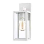 Hukoro Martin 13 In. 1-LIGHT White Hardwired Outdoor Wall Lantern Sconce. Fixed Price $17.99.