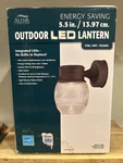 Altair Lighting AL-2152 Outdoor Wall-mount Led Lantern Photocell New Open Box. Fixed Price $78.97.