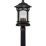 Quoizel MBH9011 Marblehead 3 Light 19"H Outdoor Single Post - Black. Fixed Price $359.99.