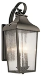 Kichler 49736OZ Forestdale 2-LIGHT Medium Outdoor Wall Lantern In Olde Bronze. Fixed Price $264.99.