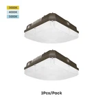 2-PACK Led Canopy Light Wattage And Cct Adjustable Etl Dlc Listed 9000LM. Fixed Price $92.00.