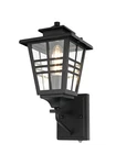 Elegant Lighting OD303W15 Macon 15" Tall Outdoor Wall Sconce - Black. Fixed Price $108.00.