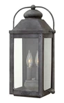 Hinkley Lighting 1854 Anchorage 2 17-3/4" Tall Heritage Aged Zinc. Fixed Price $449.00.