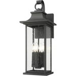 Z-lite 5017B-BK Tiberius Light 24 Inch Black Outdoor Wall. Fixed Price $372.00.