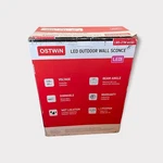 Ostwin 10" Flush Mount Wall Sconce Light-dimmable Led Fixture Free Ship. Fixed Price $14.99.