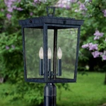 Crystorama Belmont Graphite 3-LIGHT Outdoor Post. Fixed Price $283.20.