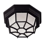 2- Savoy House Exterior Collections 1 Light 9" Flush Mount, Black 5-2066-BK. Fixed Price $19.59.