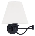 Livex Lighting 6471-04 Ridgedale Swing Arm Or Wall Lamp Black. Fixed Price $225.96.