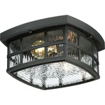 Quoizel SNN1612 Stonington Light 12"W Flush Mount Outdoor - Black. Fixed Price $151.99.