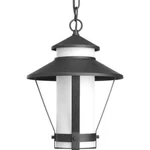Progress Lighting Via Collection 1-LIGHT Black Outdoor Hanging Lantern. Fixed Price $67.44.