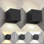 15W 3CCT Matte Black Outdoor/indoor Wall Sconce - 2 Pack. Fixed Price $81.99.