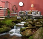 3D Stone River 20204NA Floor Wallpaper Murals Print 5D Aj Au Fay. Fixed Price $50.04.