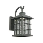 Home Decorators Collection Summit Ridge Zinc Outdoor Integrated Led. Fixed Price $154.51.