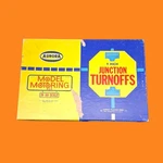 Aurora Tjet 9" Junction Turnoffs Track Pair In Box 1520 Excellent. Fixed Price $39.99.