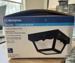 Westinghouse Lighting 66822 Outdoor Flush Mount Ceiling Black 1-LIGHT. Fixed Price $32.99.