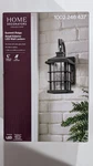 Home Decorators Collection Summit Ridge 12 In. Zinc Integrated Led Wall Lantern. Fixed Price $59.84.
