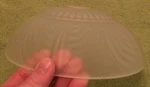 Vintage Dolan Designs Glass Frosted Ceiling Light Shade 8" Width Decor. Fixed Price $49.90.
