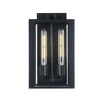 Artcraft Lighting AC8791 Waterville 2 7" Tall Wall Sconce - Black. Fixed Price $364.00.