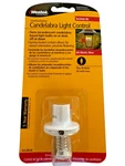 Westek 60W Candelabra Screw-in Light Control White Outdoor / Indoor SLC2BCW. Fixed Price $6.95.