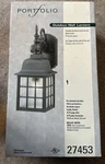 Portfolio Outdoor Wall Fixture - #27453 Nos. Fixed Price $33.24.