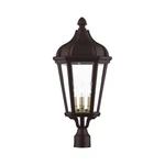 Livex Lighting 76194 Morgan 3 25" Tall Post - Bronze / Antique Gold. Fixed Price $459.96.