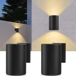 Solar Wall Lights Outdoor 2 Pack Up Down Lighting IP65 Waterproof Led Glosola. Fixed Price $59.99.