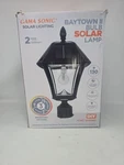 Gama Sonic Baytown Ii Solar Bulb Lamp Black Outdoor Led Landscape Light *new*. Fixed Price $45.00.