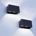 Kicaao 2 Pack Modern Wall Sconce,white Light 5000K 16W IP65 Waterproof Led Mo.... Fixed Price $75.83.