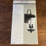 Kichler Holmden 2-LIGHT 21" Textured Black Outdoor Wall. Fixed Price $59.99.