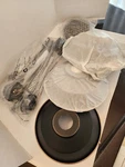Farmhouse Bathroom Vanity Fixture W/3 Lights Black Metal & Gold Accent New. Fixed Price $29.98.
