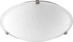 3 Light Flush Mount Quorum Home Collection Style - 16 Inches Wide By 4.75. Fixed Price $71.00.