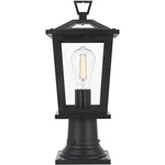 Elegant Lighting OD332P17BK Cayman 16.5 Inch Black Outdoor Post. Fixed Price $94.00.