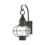 Livex Newburyport Light Large Globe Outdoor Wall Lantern, Charcoal 26904-61. Fixed Price $479.96.