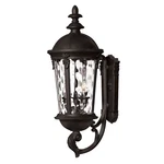Hinkley Lighting Windsor 3 Outdoor Medium Wall Mount, Black - 1894BK. Fixed Price $549.00.