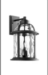 Quorum 7760-4-69, 18" 4-LIGHT Black Outdoor Wall. Fixed Price $159.00.
