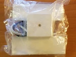 Center Feed Connector With Canopy,no CF6108-WH, Liteline Corporation New!!. Fixed Price $11.49.