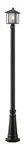 Aspen 1-LIGHT Outdoor Post Mounted Fixture In Black. Fixed Price $652.00.