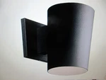 Progress Lighting 5 In. Black Outdoor Modern Wall Cylinder For Spaces. Fixed Price $28.45.
