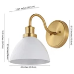Safavieh Genetta Wall Sconce, Reduced Price 2172718495 SCN4070A. Fixed Price $47.00.