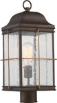 Nuvo 60-5835 1 Light Outdoor Post Lantern Bronze & Copper Accent (with Bulb). Fixed Price $219.99.