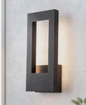 Edislive Barry 2-LIGHT Modern Outdoor Integrated Led Wall Lantern Sconce Black. Fixed Price $59.95.