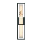 Eurofase Blakley Light 24" Sconce, Black/white Alabaster 46838-018. Fixed Price $476.00.