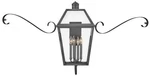 Hinkley Nouvelle 49 1/2"W Blackened Brass Outdoor Wall Light. Fixed Price $1299.00.