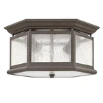 Hinkley Lighting Edgewater 2 Outdoor Flush Mount, Bronze - 1683OZ. Fixed Price $299.00.