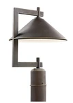 Kichler 49063OZ Ripley Outdoor Post Lantern In Olde Bronze. Fixed Price $284.99.
