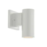 Wac Cylinder 1LT Led Up/down Wall Light, White/white WS-W190208-30-WT. Fixed Price $94.99.