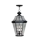 Livex Lighting 2365-04 Georgetown Black Outdoor Pendant Lantern. Fixed Price $443.99.