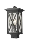 Z-lite 583PHMS Brookside 16" Tall Outdoor Single Head Post Light Black. Fixed Price $197.40.