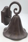 Hampton Bay Beau Outdoor Exterior Copper Bronze Finish Wall Light Lantern 120V. Fixed Price $39.88.